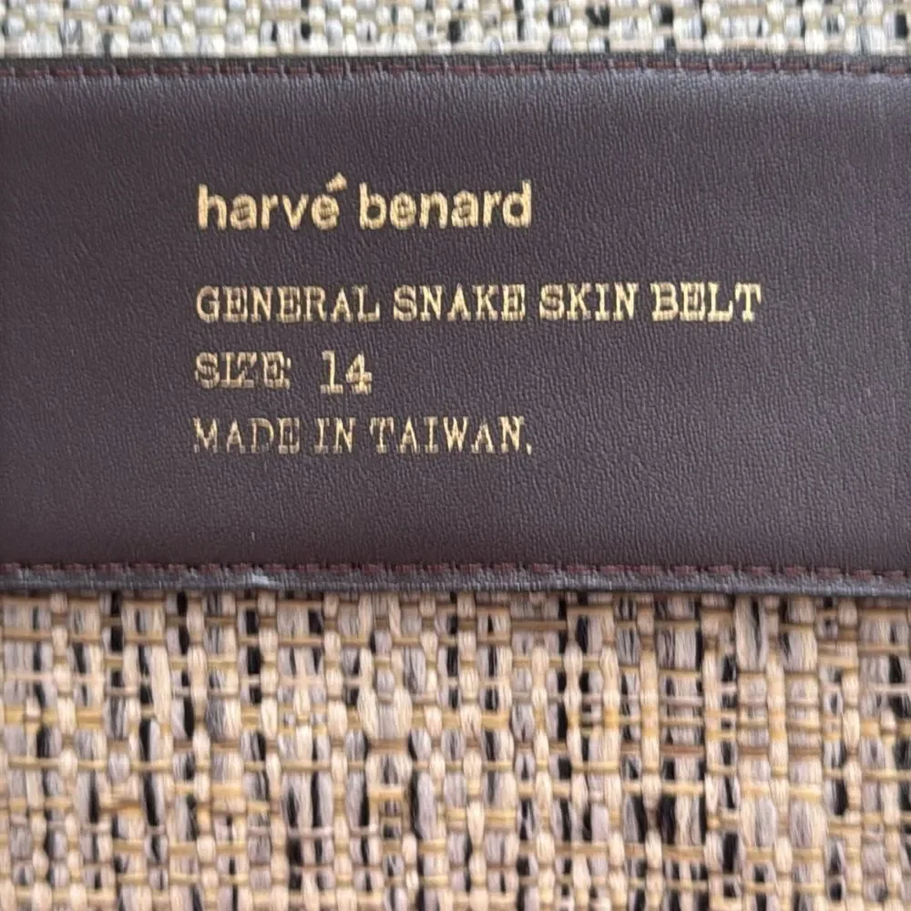 Vintage & New Harve Bernard belt